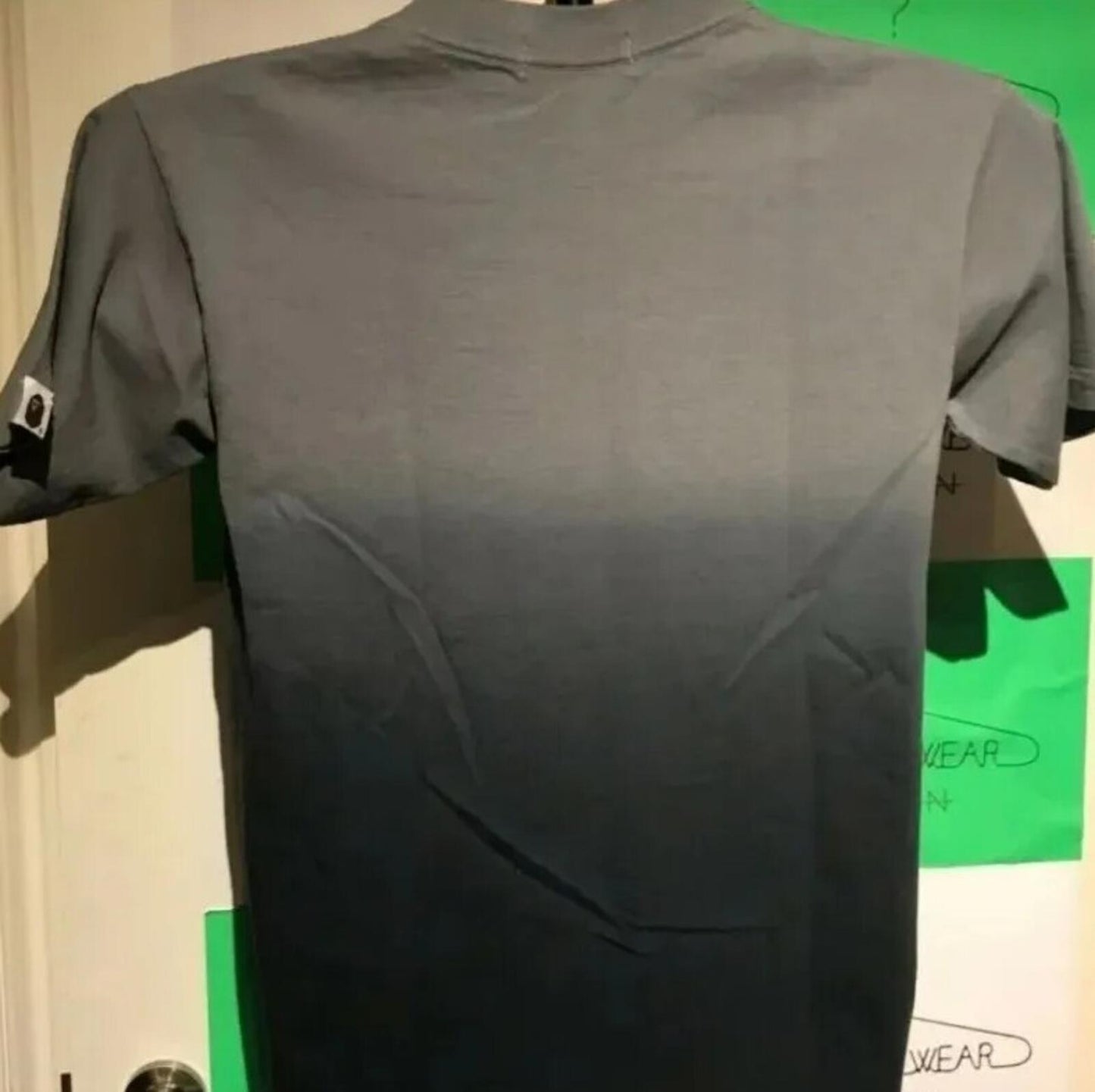 A BATHING APE 2001 Beethoven Dip Dye Tee Size S  BAPE