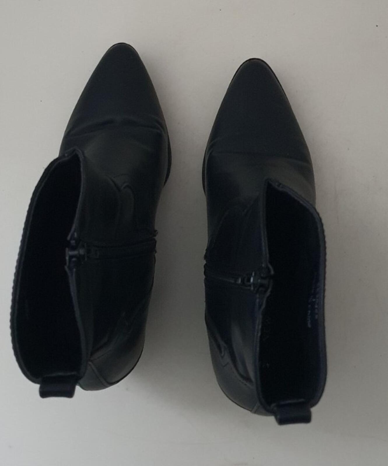 NEW LOOK black Western women's ankle boots size UK 4 EUR 37