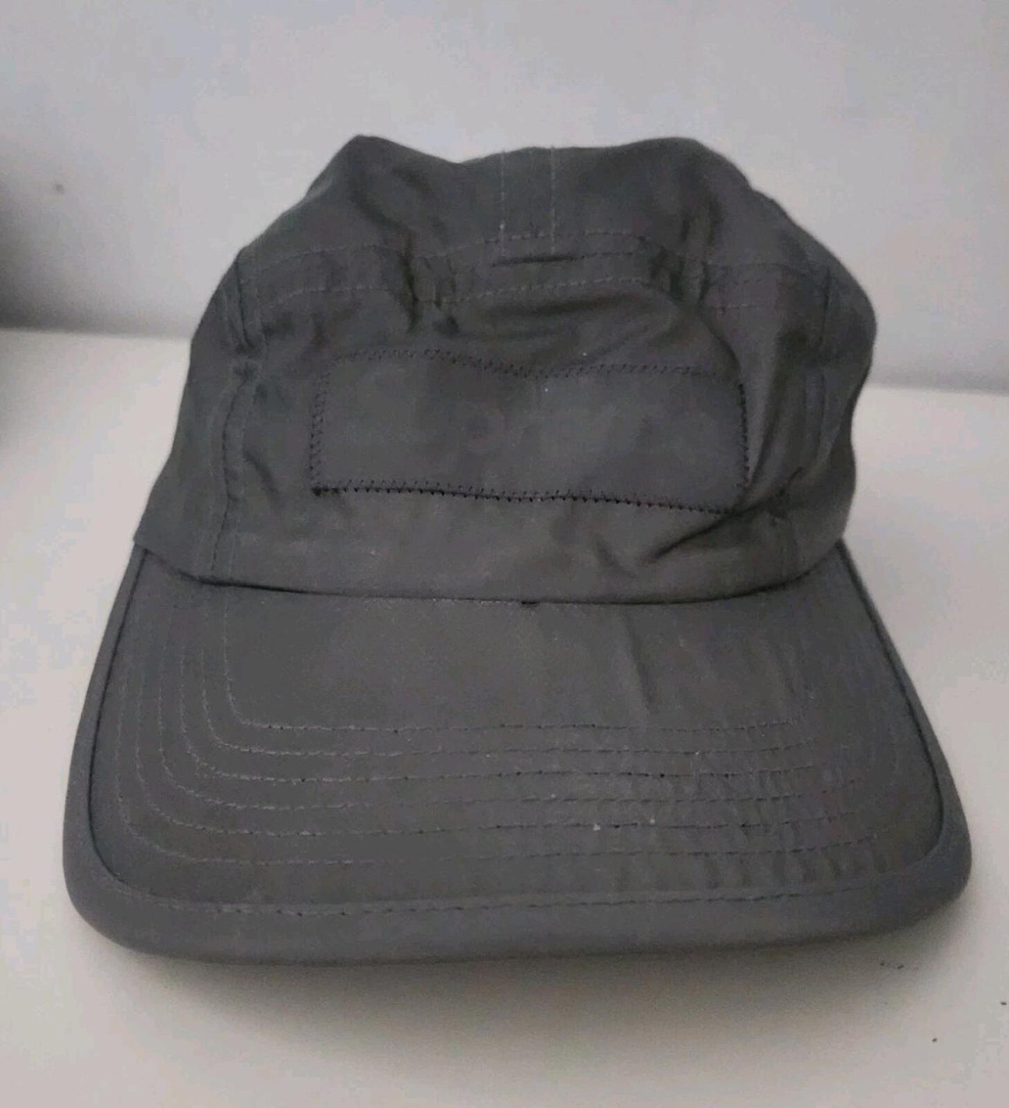 SS20 Supreme Reflective Camp Cap Black Silver Hat Box logo Made In U.S.A