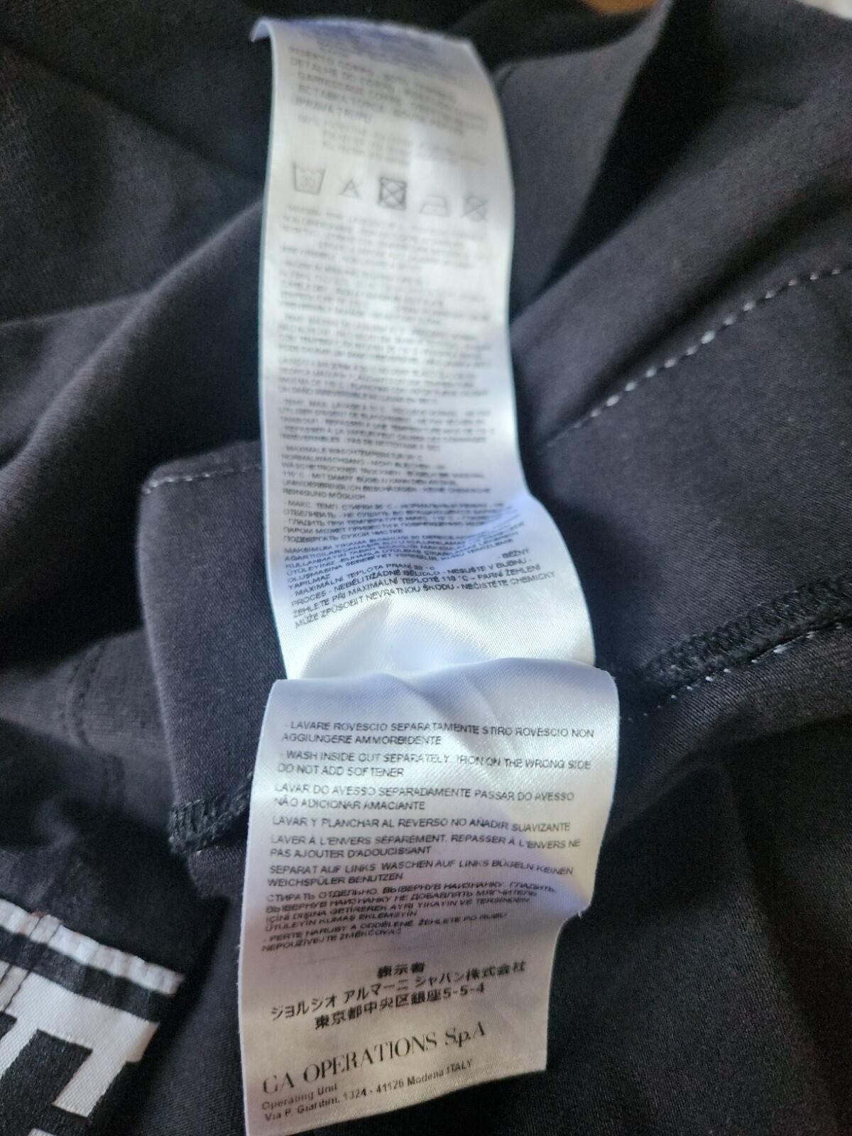 ARMANI EXCHANGE Slim Kleid Verkaufspreis 75 £ Größe Eur 36 UK 8 US S Schwarz