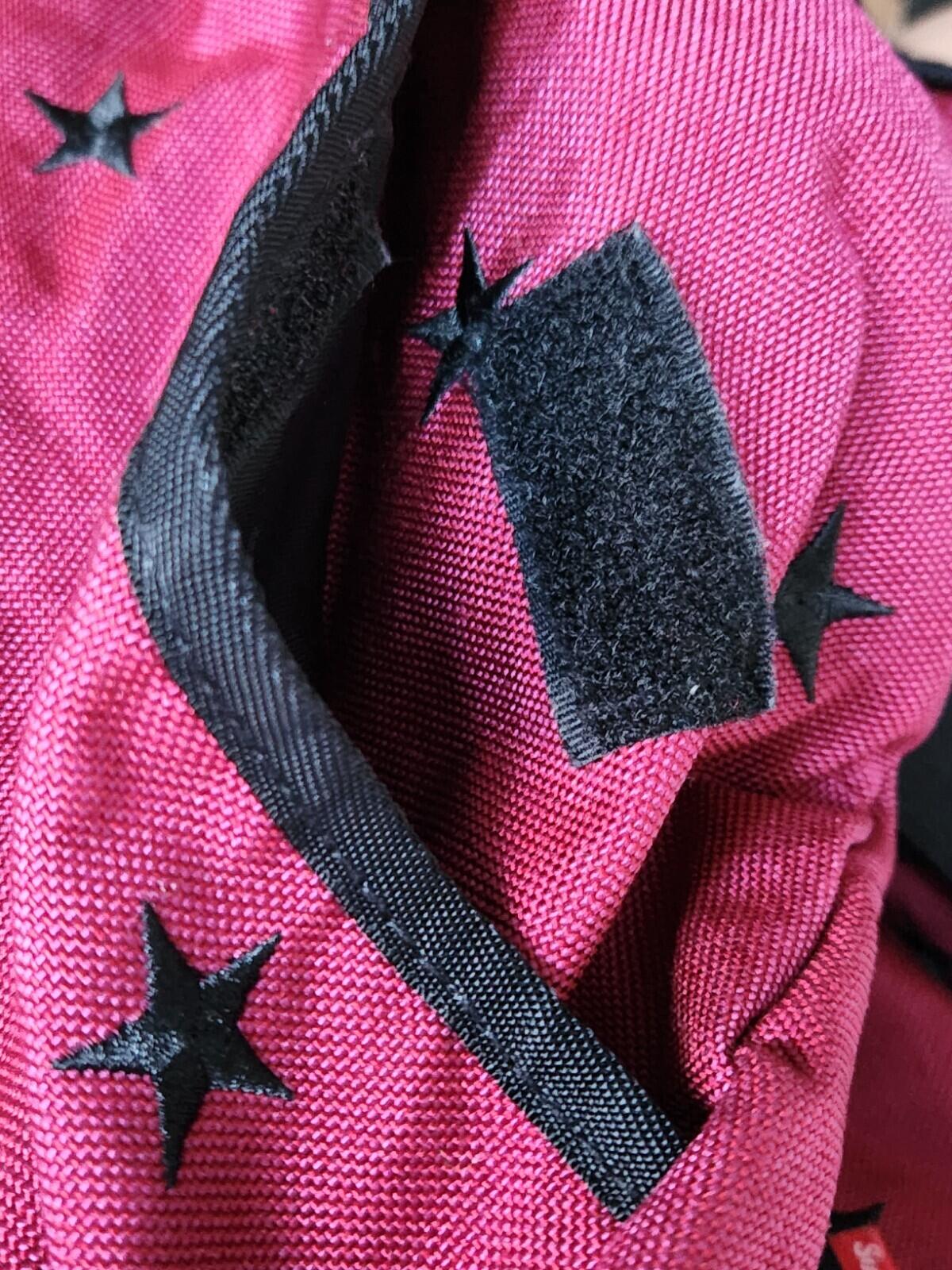 FW13 Supreme Stars Duffle Bag Burgundy