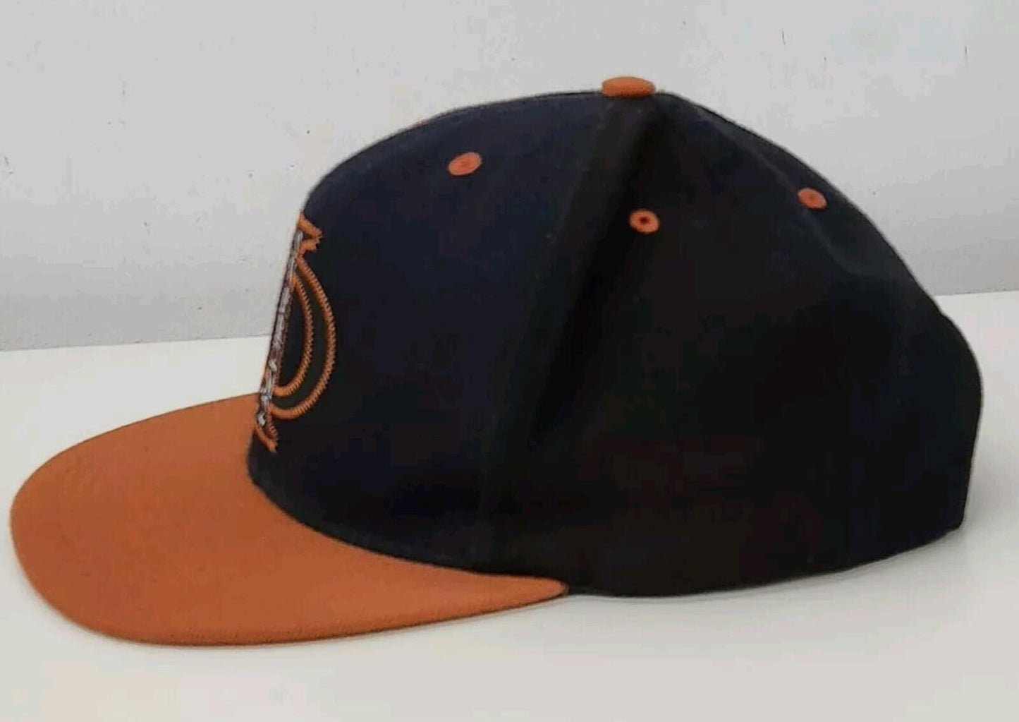FW13 Supreme Starter Phi 6-panel hat cap snapback Rare 2013 Navy Black Orange