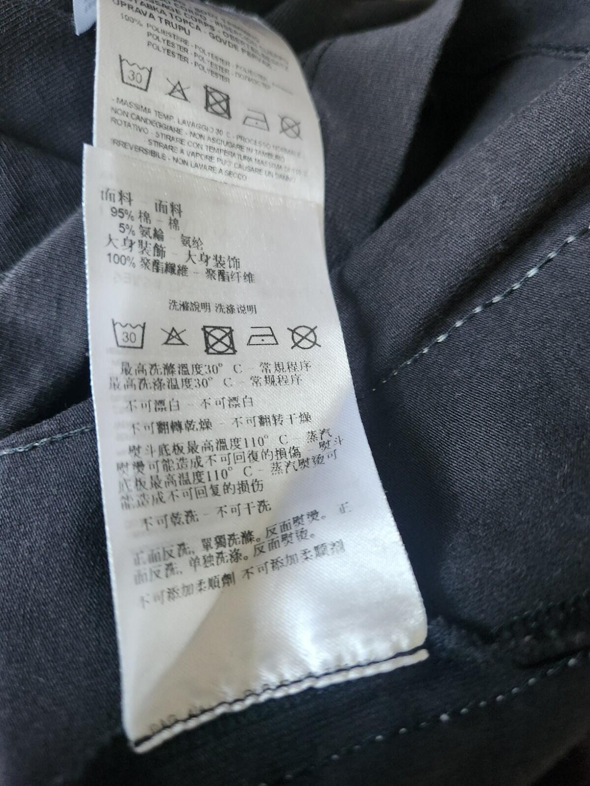 ARMANI EXCHANGE Slim Kleid Verkaufspreis 75 £ Größe Eur 36 UK 8 US S Schwarz