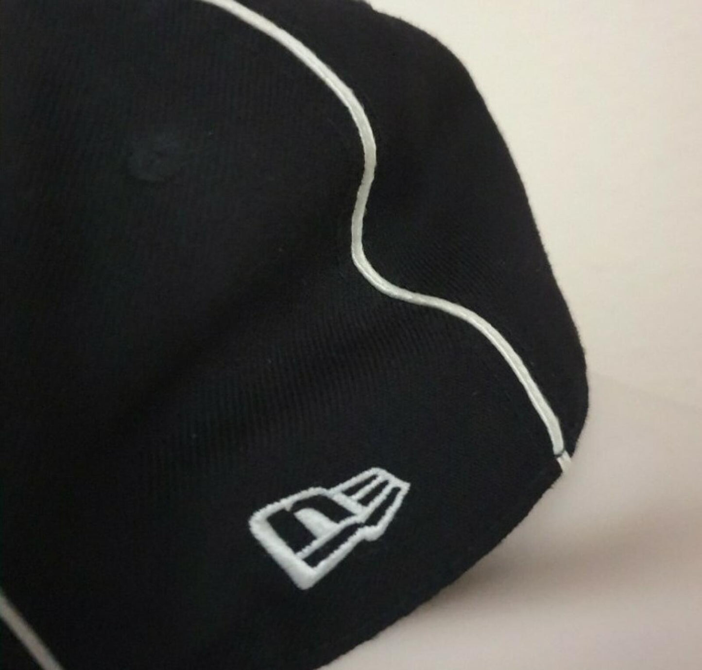 SS17 Supreme New Era 59fifty Piping Box Logo Cap Navy Size 7 1/2