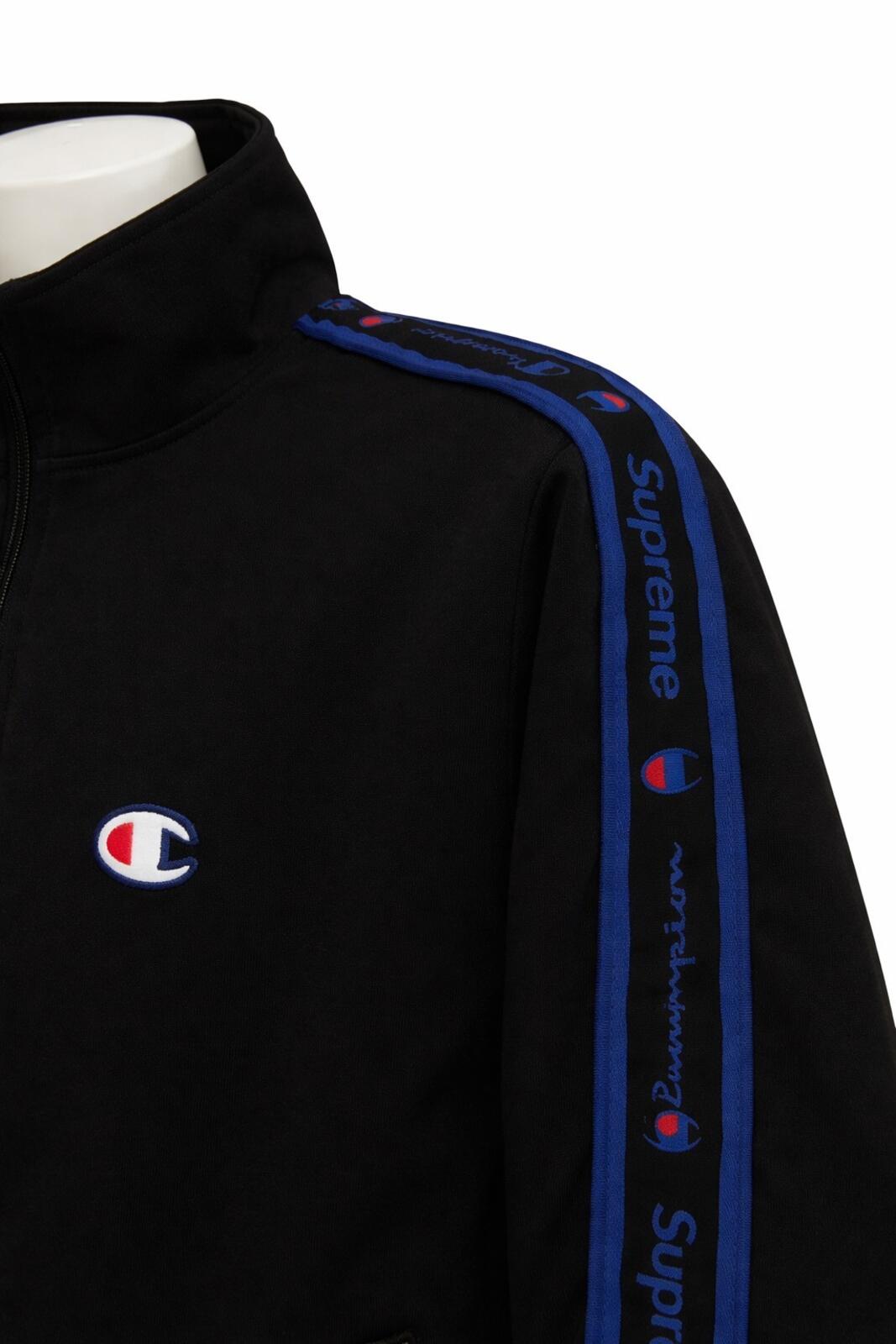 FW14 Supreme x Champion black track jacket Size L Large
