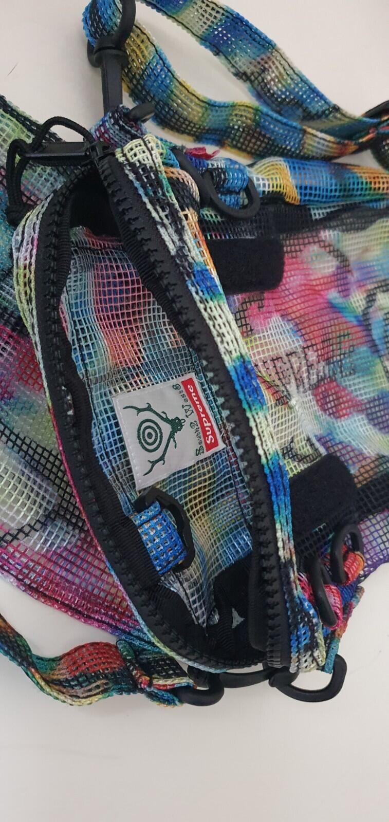 SS21 Supreme x South2 West8 heavy mesh game bag Multicolour shoulder bag