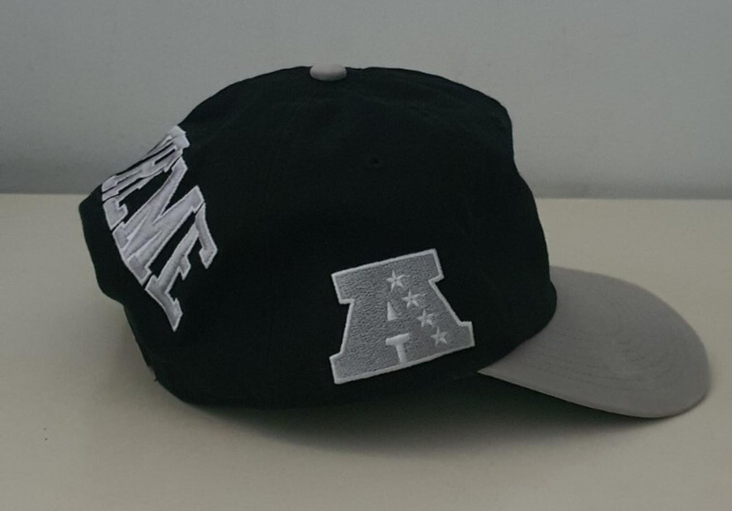 SS19 Supreme x NFL x Raiders X 47' 5-panel black cap hat