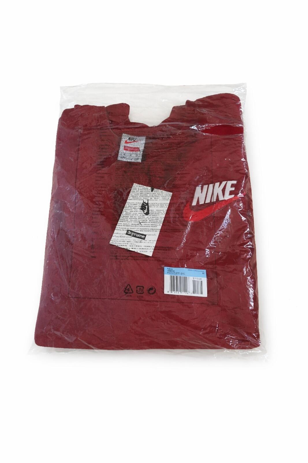 FW18 Supreme x Nike Crewneck Burgundy Size M Sweatshirt