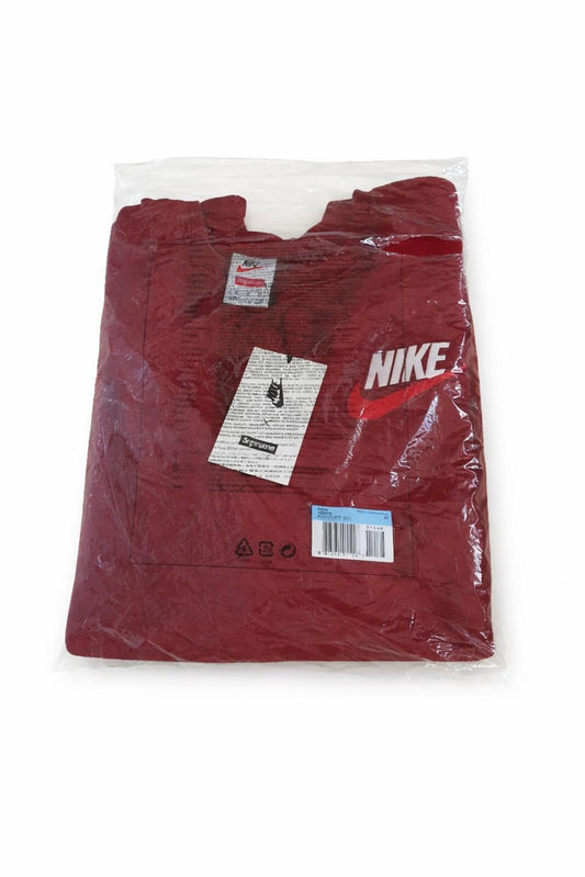 FW18 Supreme x Nike Crewneck Burgundy Size M Sweatshirt