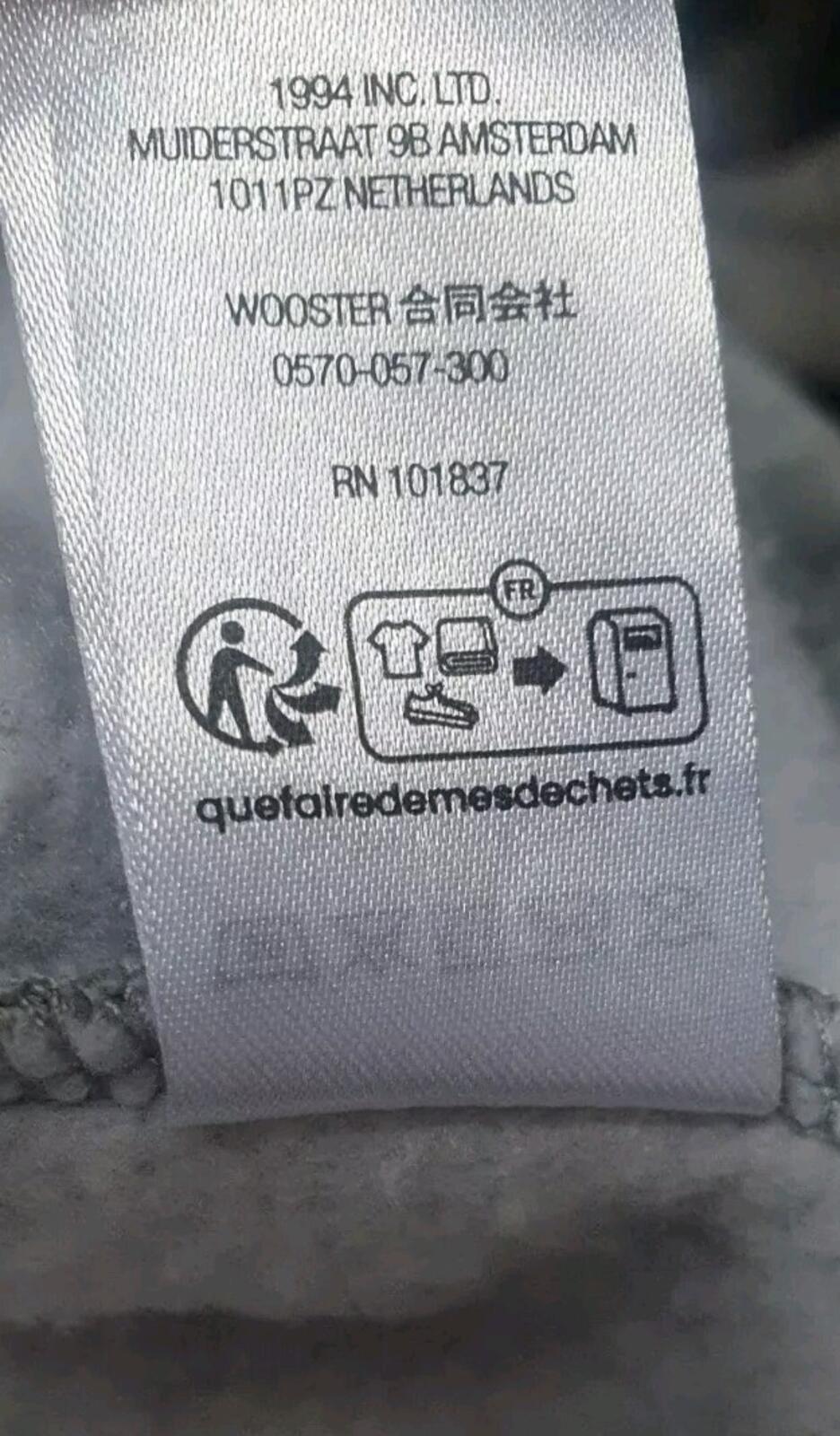 SS23 Supreme Fiend Hooded Sweatshirt Heather Grey Size M