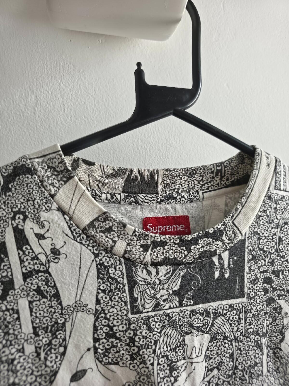 FW18 Supreme Salome L/S Top size L large blue long sleeve t-shirt top
