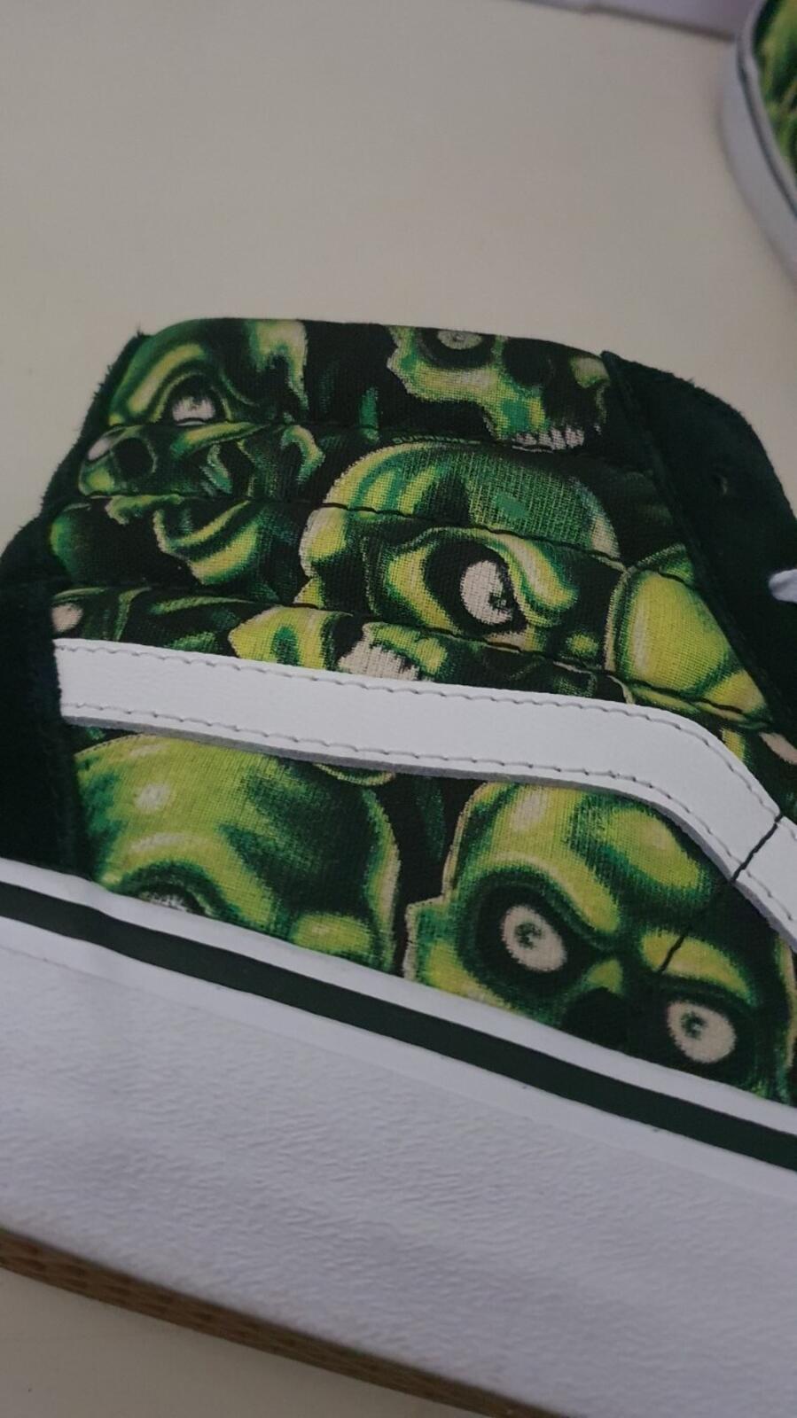 SS18 Supreme x Vans Skull Pile Sk8-Hi UK 10 US 11 EUR 44.5 Turnschuhe