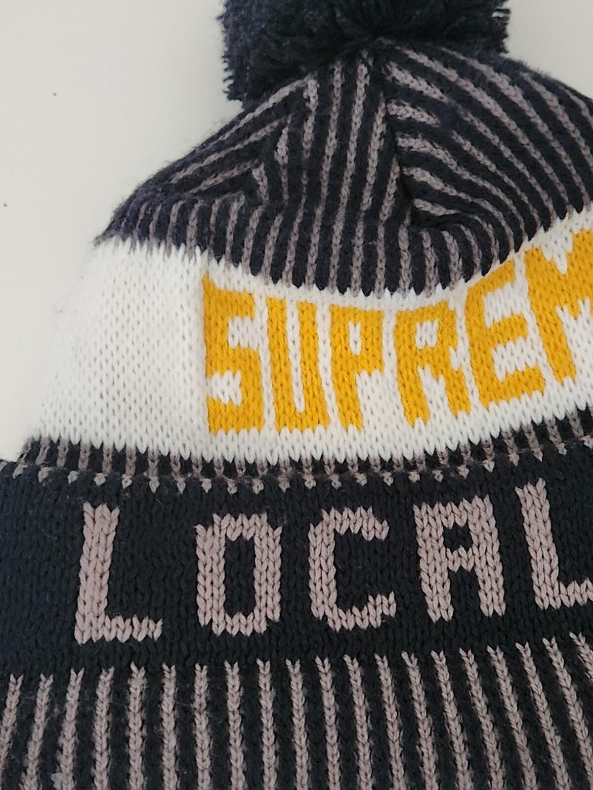 FW12 Supreme Local 94 Beanie Black