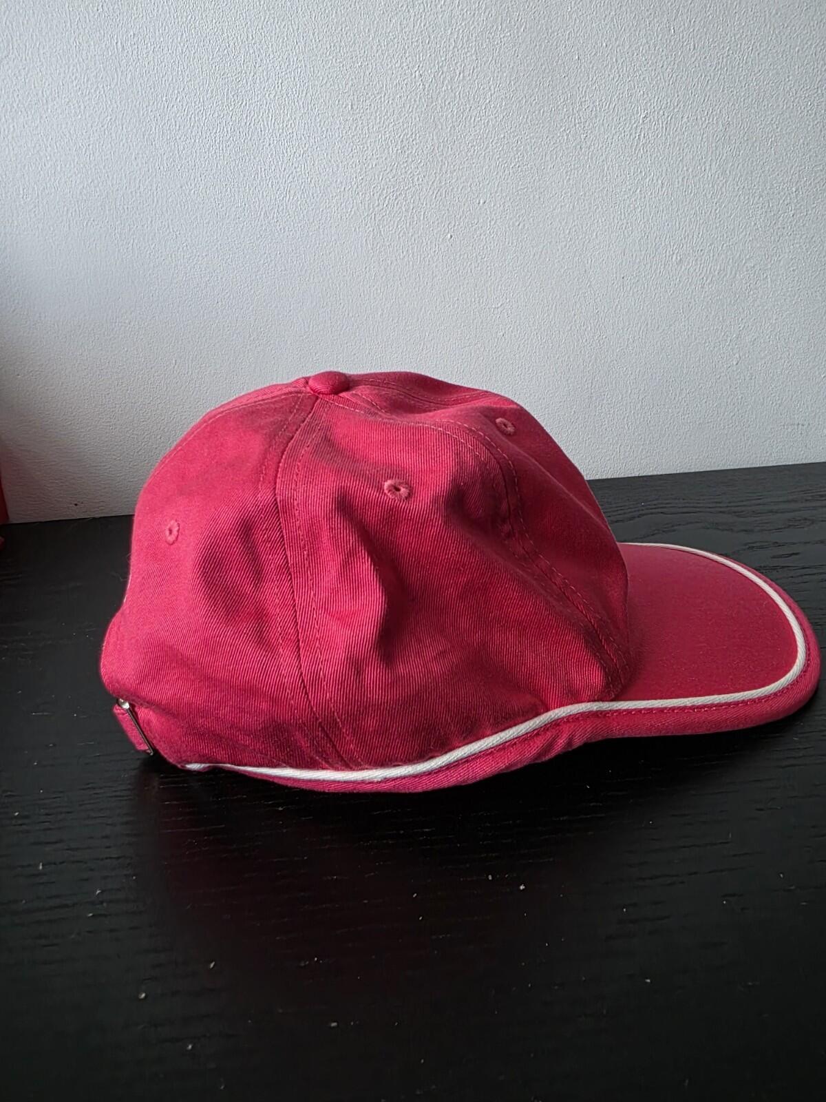 SS20 Supreme Piping 6-panel Cap Pink