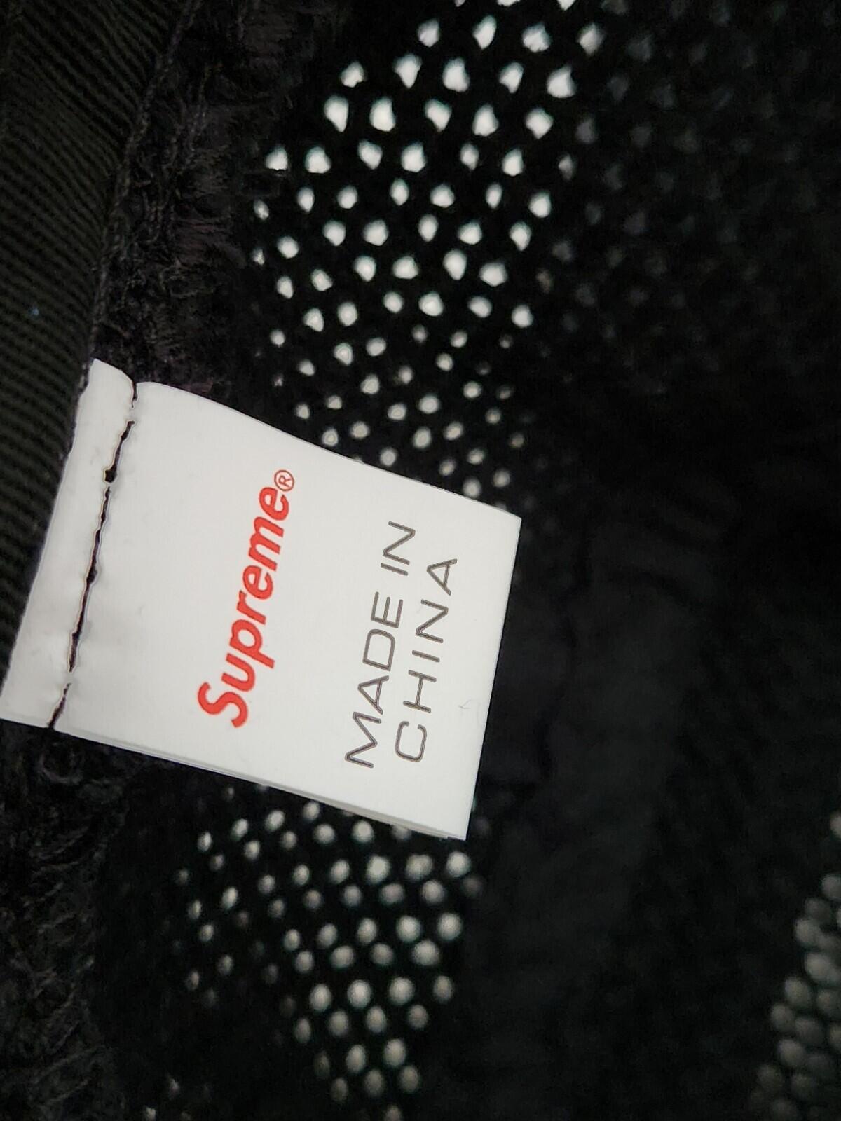 SS21 Supreme String crusher size S/M black bucket hat small / medium New Mesh