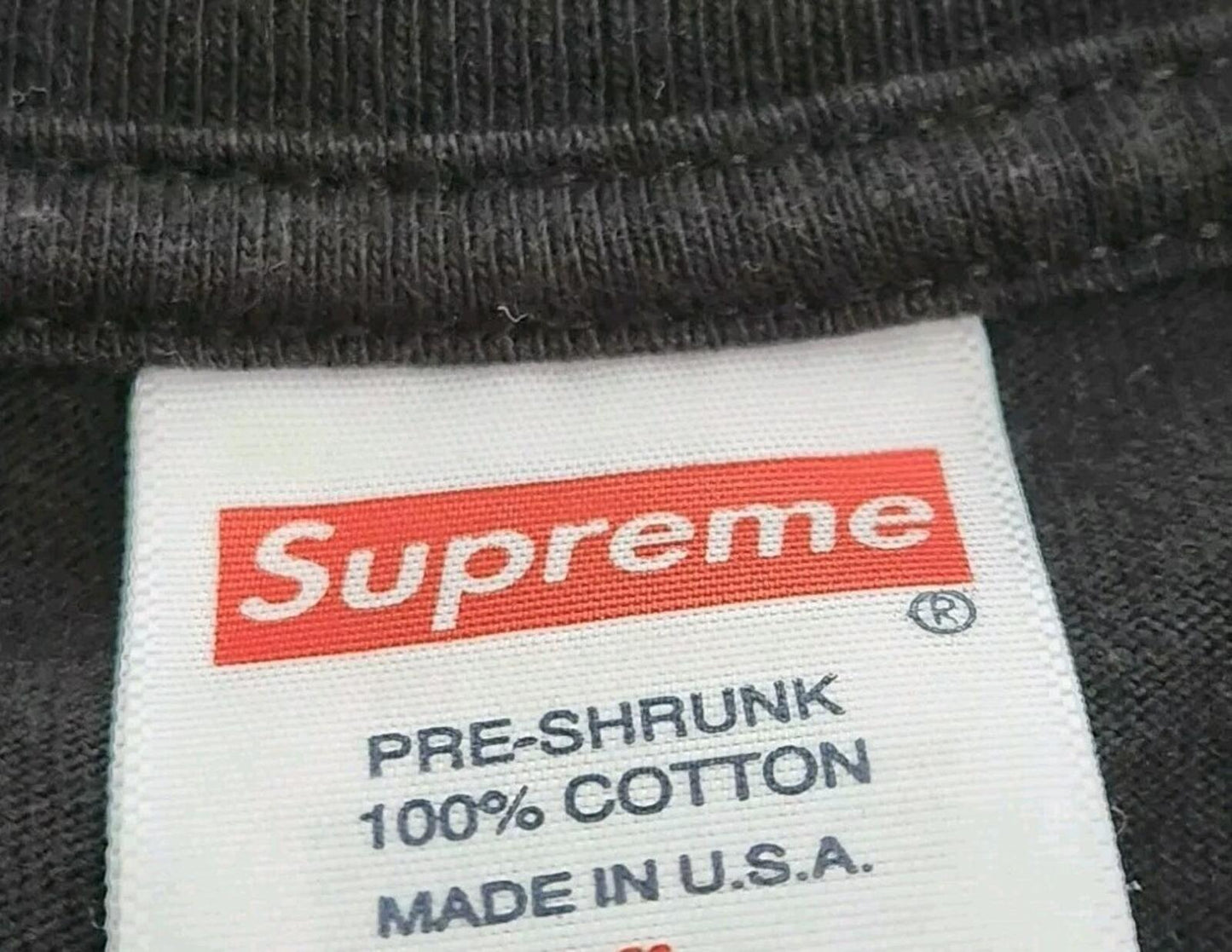 SS23 Supreme Arabic Logo Tee Black Size L