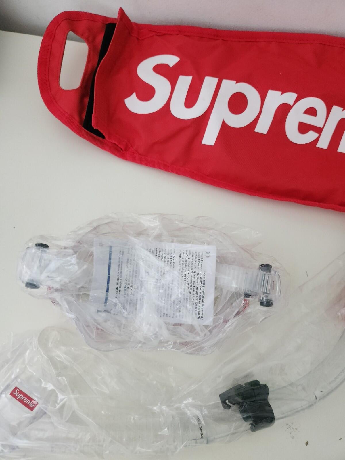 SS19 Supreme x Cressi Snorkel Set Silicone Mask & Snorkel