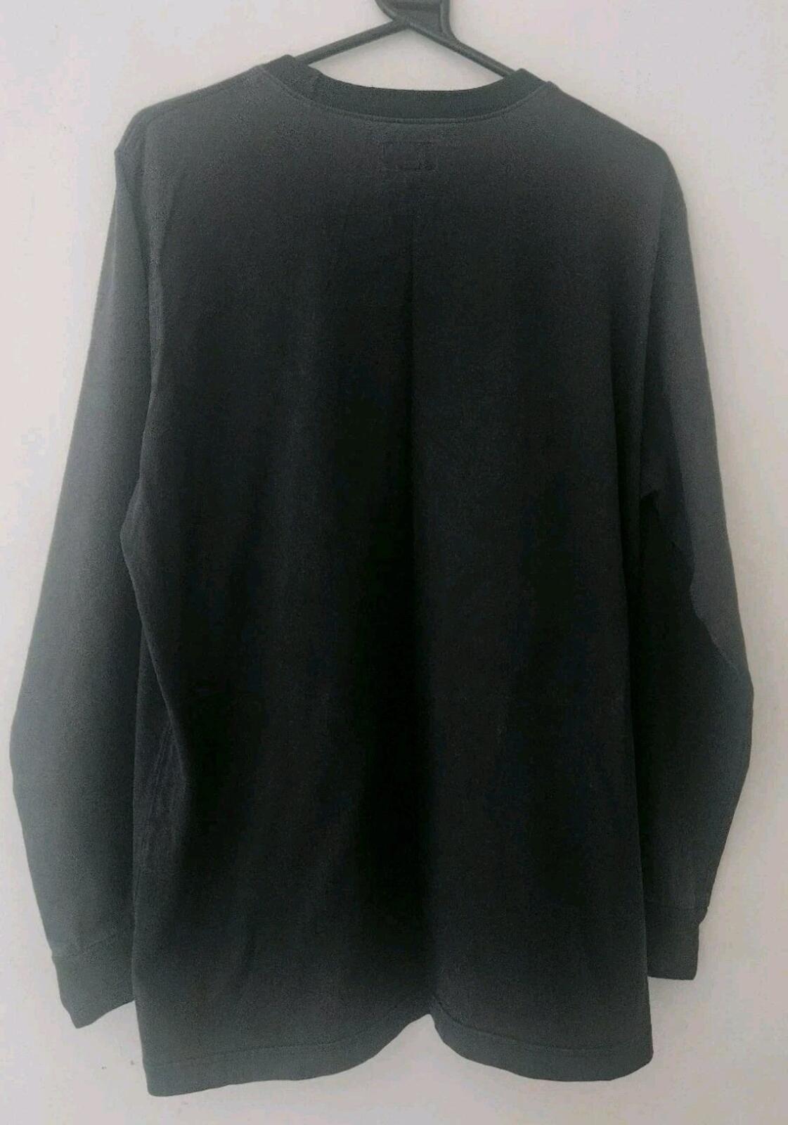 FW16 Supreme Rib Logo Athletic Top Blac Tee Size L