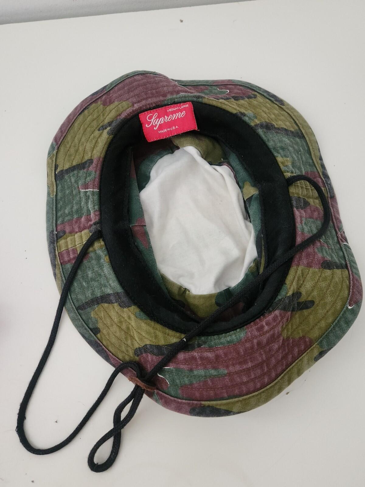 SS18 Supreme Military Boonie Jigsaw Camo Size M/L