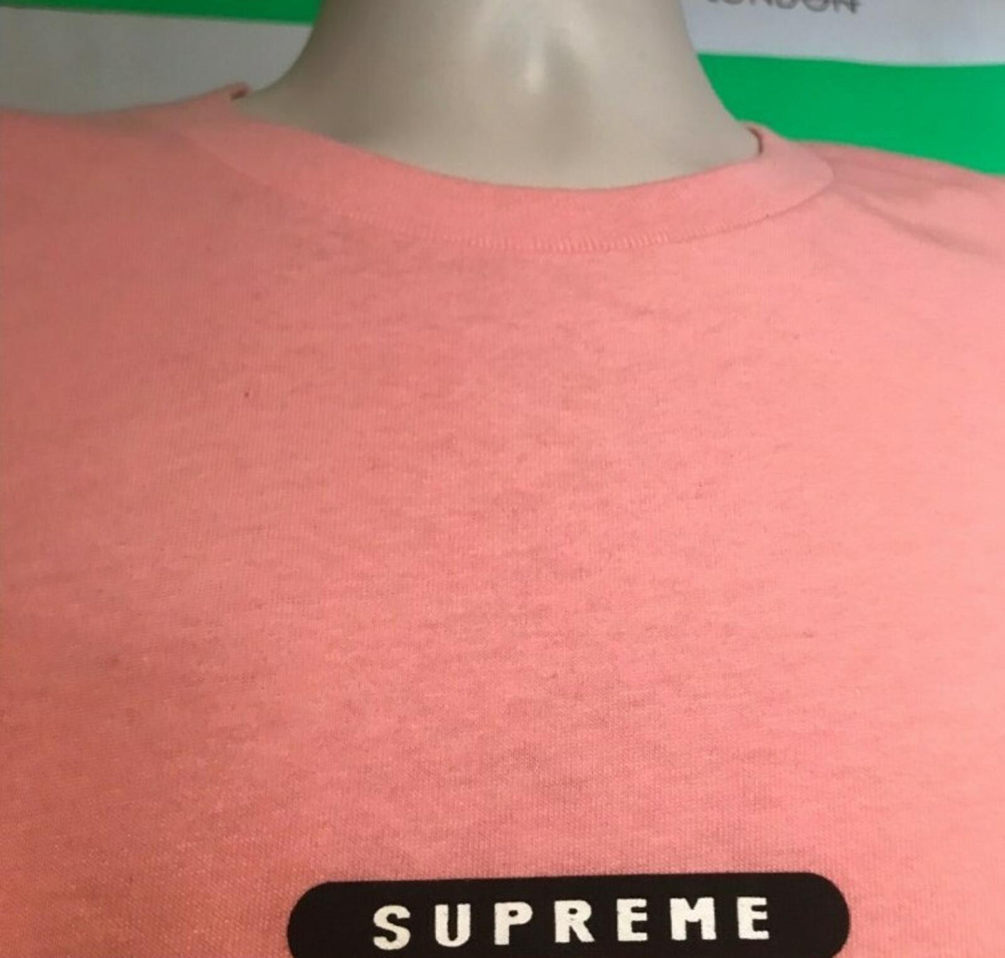 SS16 Supreme Wild L/S Tee pink Long sleeve size L large T-shirt New With Tag Top