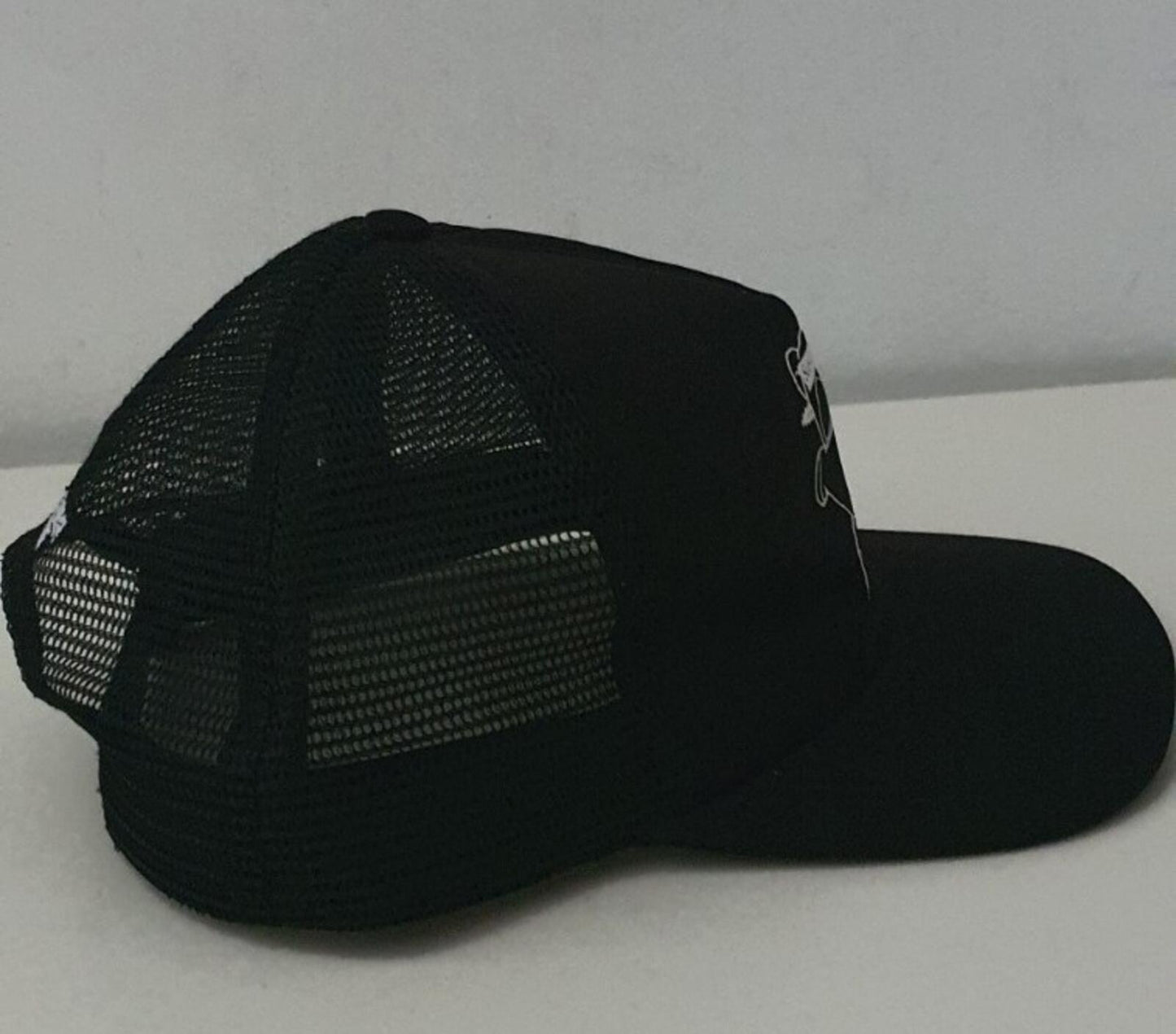 SS15 Supreme x Undercover Mesh Back 5-panel Black Cap Hat Teddy Bear Rare
