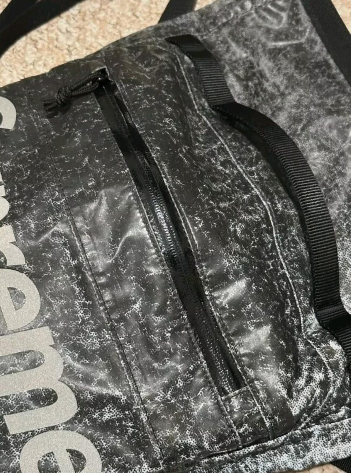 FW20 Supreme Waterproof Reflective Speckled Shoulder Bag Black