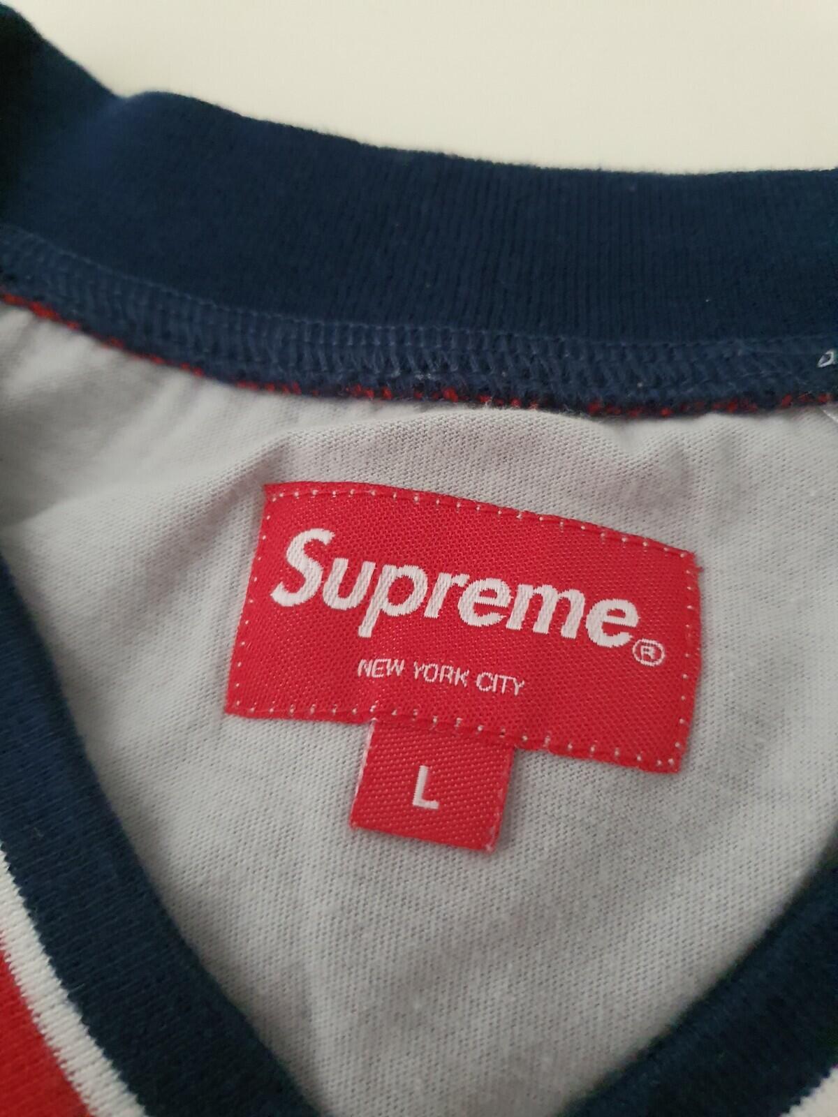 SS18 Supreme Knowledge God Practise Jersey Tee Dusty Blue Size L