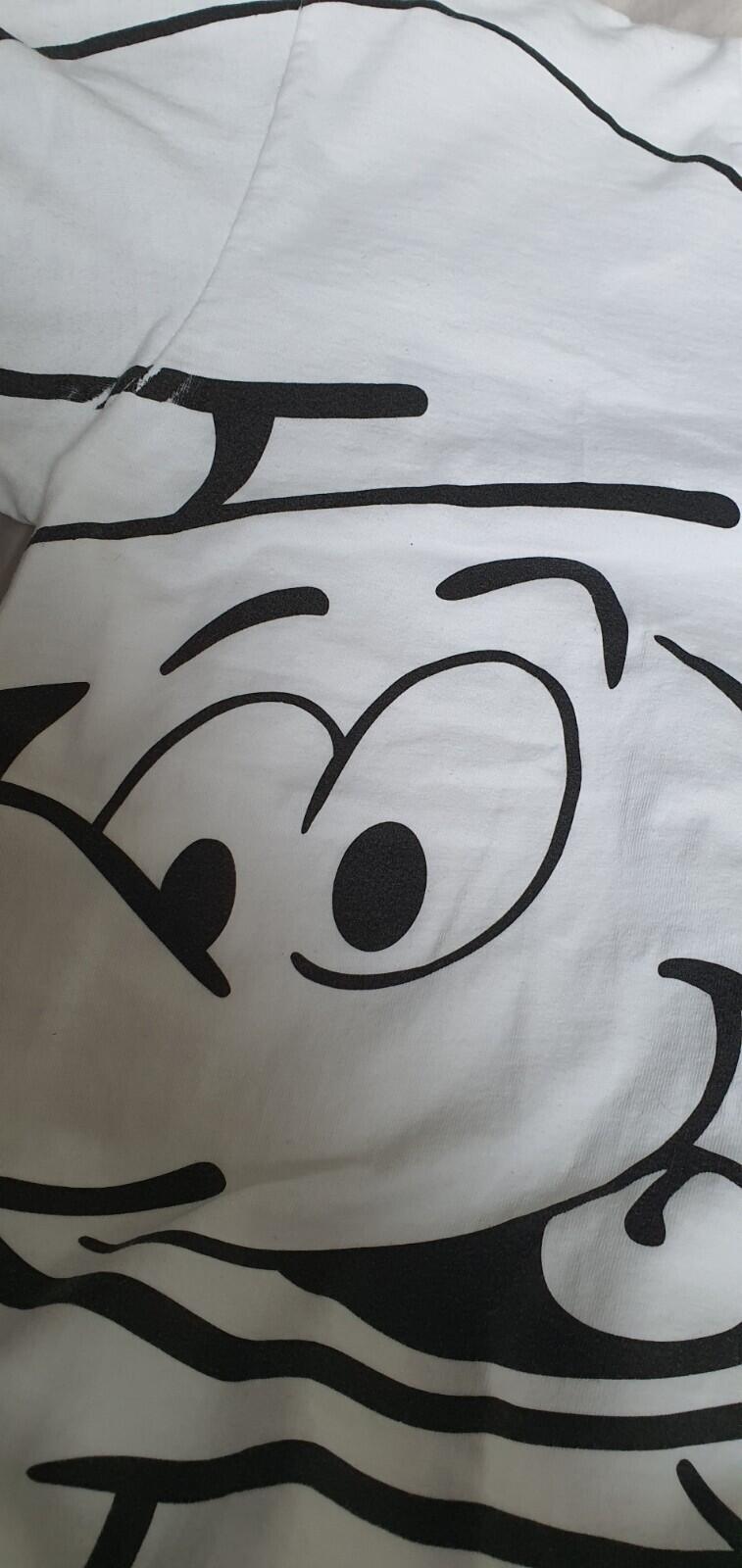 FW20 Supreme Smurfs tee Size M medium yellow T-shirt