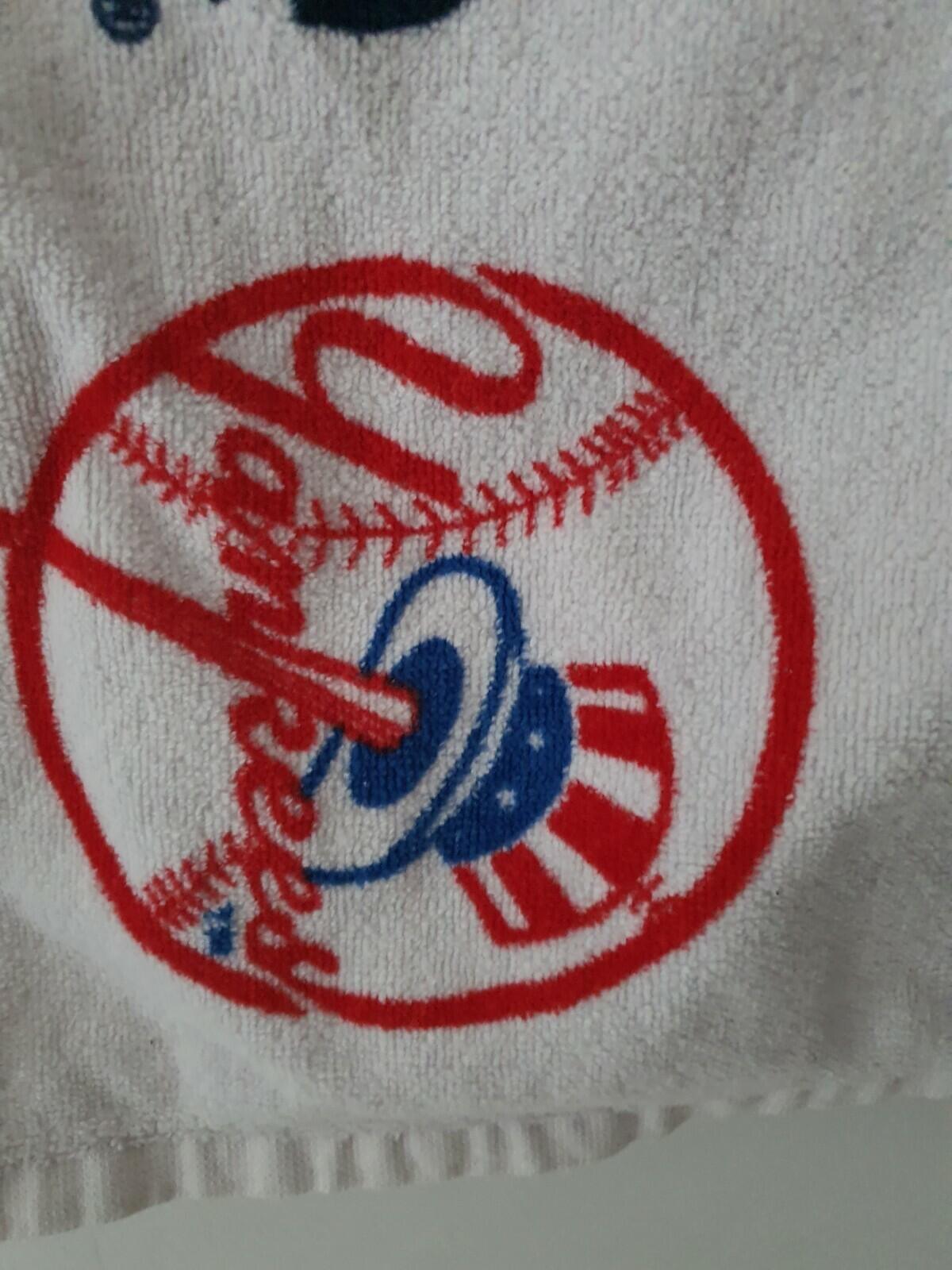 SS15 Supreme x NY New York Yankees Handtuch Weiß Accessoire