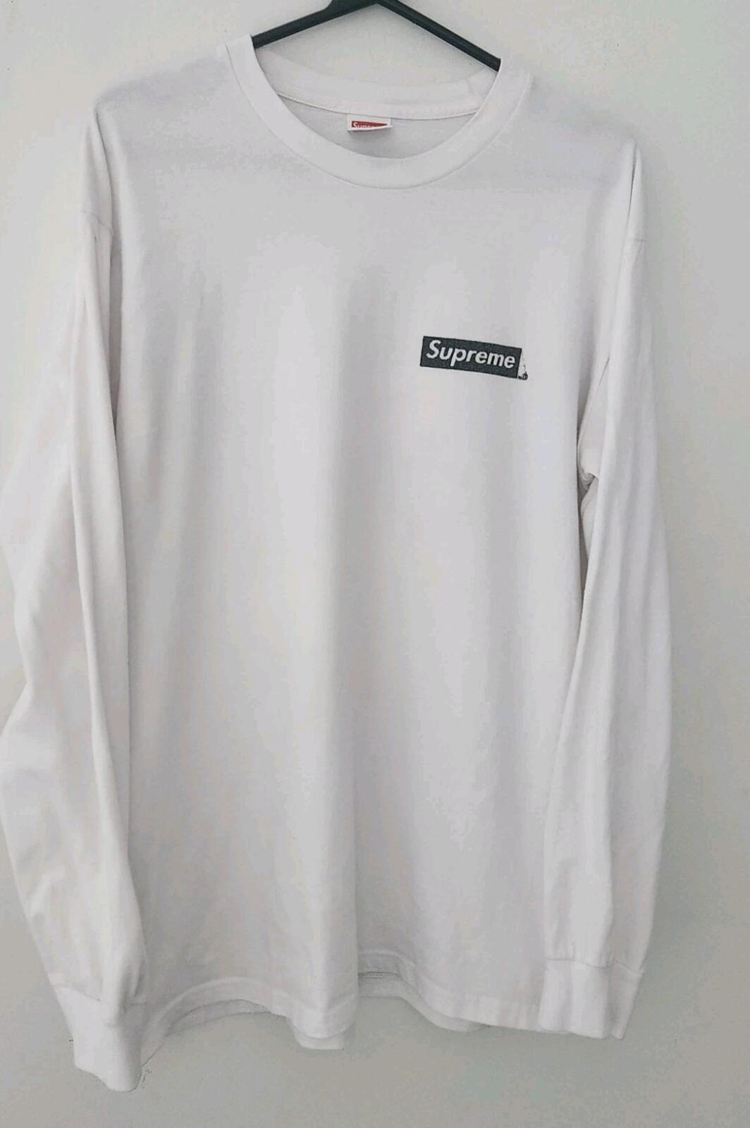 SS20 Supreme Sacred Unique L/S Tee Weiß Langarm Größe L