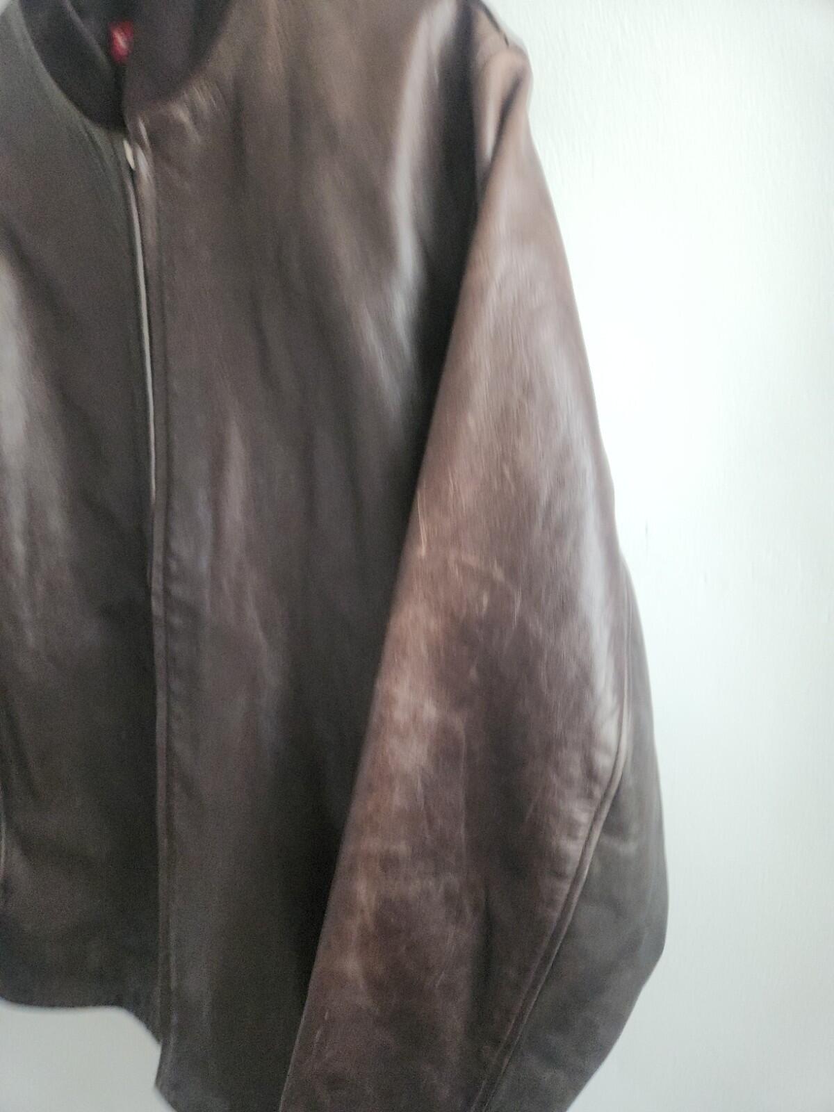 Supreme Vintage Mid-1990s Leather Jacket Schott USA Made Size L  Very Rare Grail