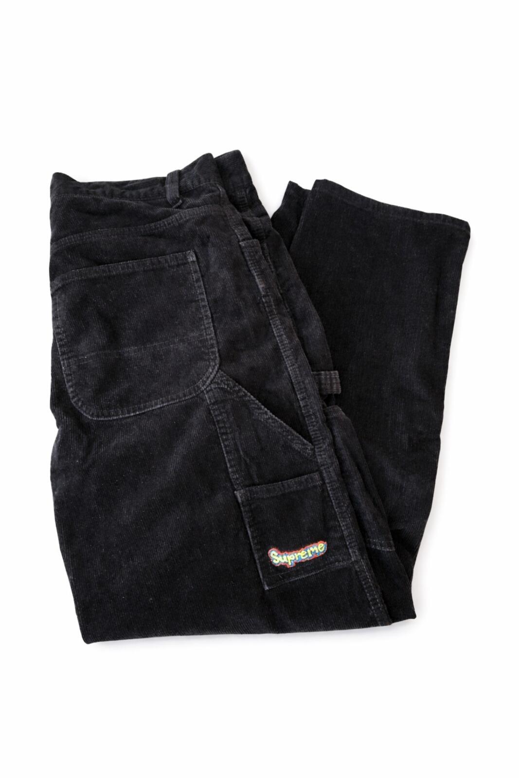 FW18 Supreme Corduroy Painter Pant Black W32 L32 Gonz