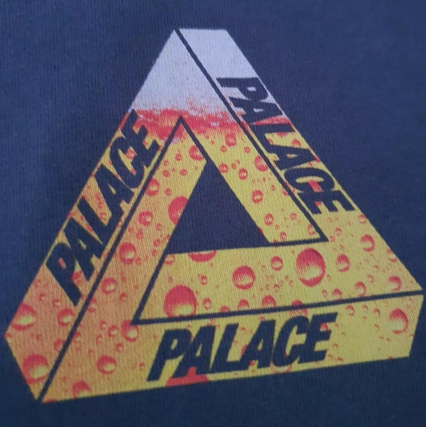 AW20 Palace Tri-lager Tee Größe M Medium Marineblau T-Shirt Triferg