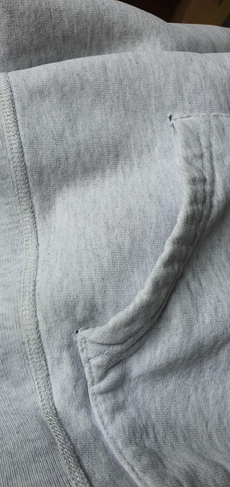 FW15 Supreme S Logo Hooded Sweatshirt size M medium grey hoodie