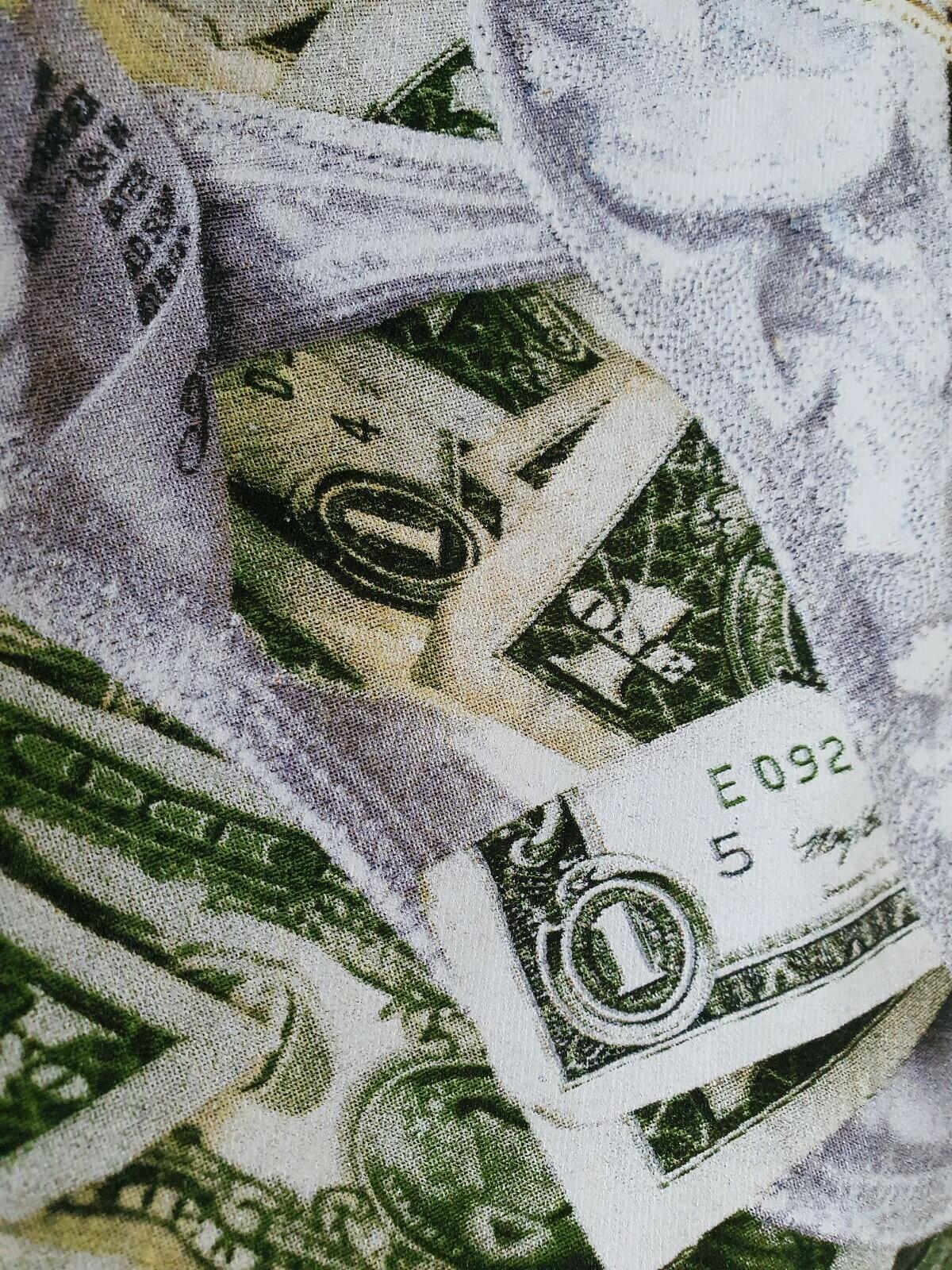 SS20 Supreme Bling camiseta gris jaspeado talla L grande