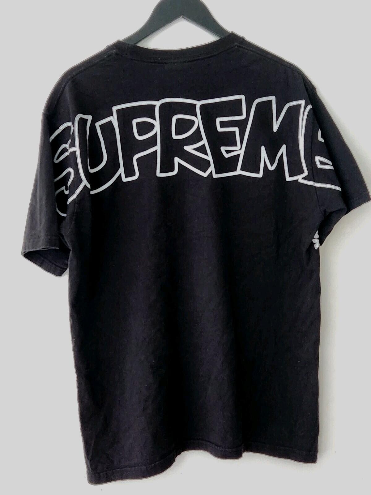 FW20 Supreme Smurfs tee Size L Large Black T-shirt