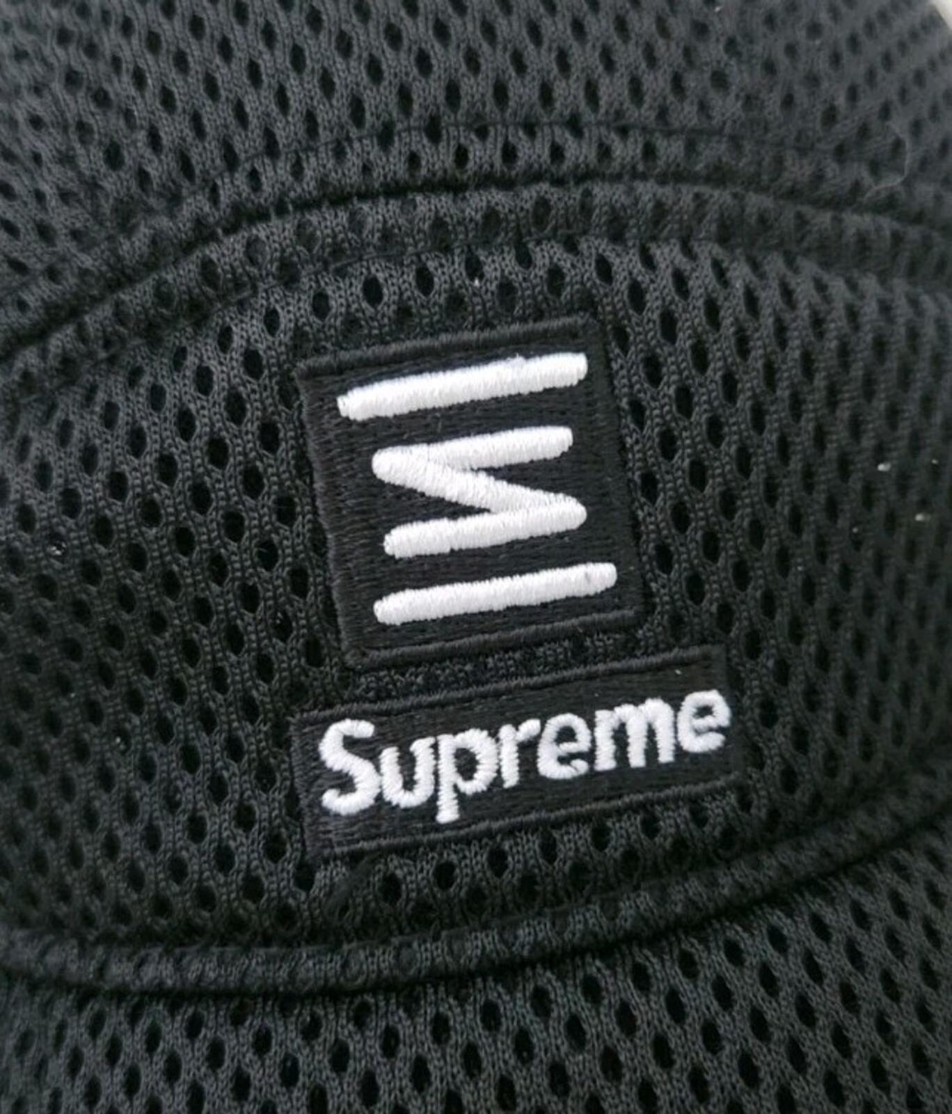 Gorra de running SS22 Supreme x Nike Shox negra Dri-FIT