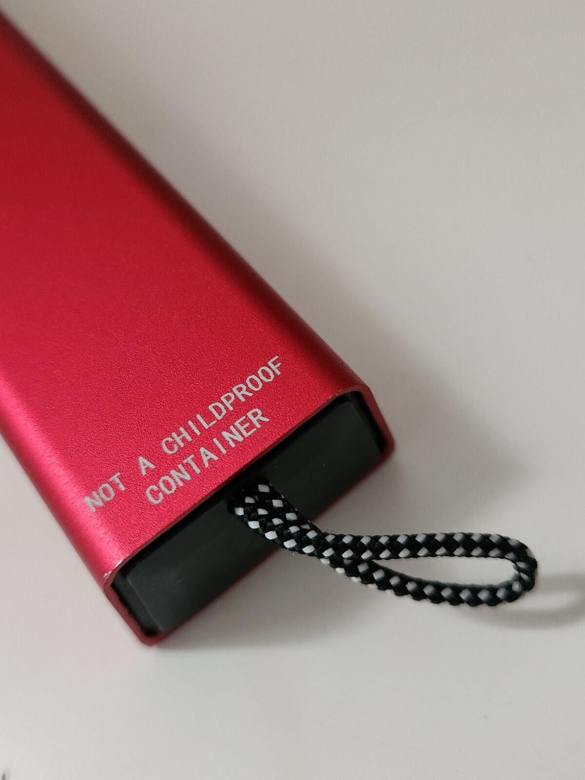 FW23 Supreme x Matador Wasserdichte Pillendose Rot Zubehör Wasserdicht