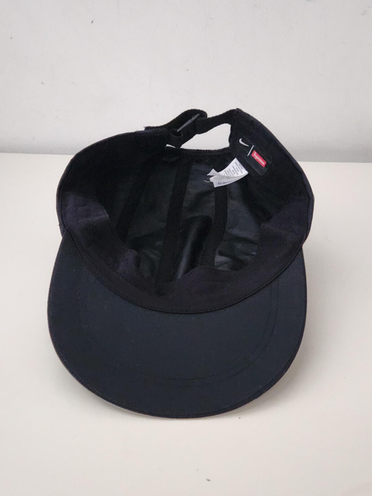 FW17 Supreme x Nike Trail running hat black cap 3M
