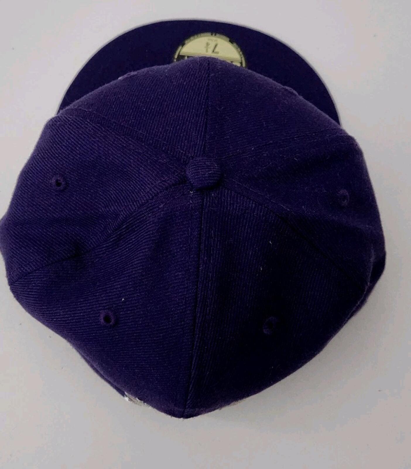 SS20 Supreme $1M box logo New Era size 7 1/4 purple cap wool hat new with tag
