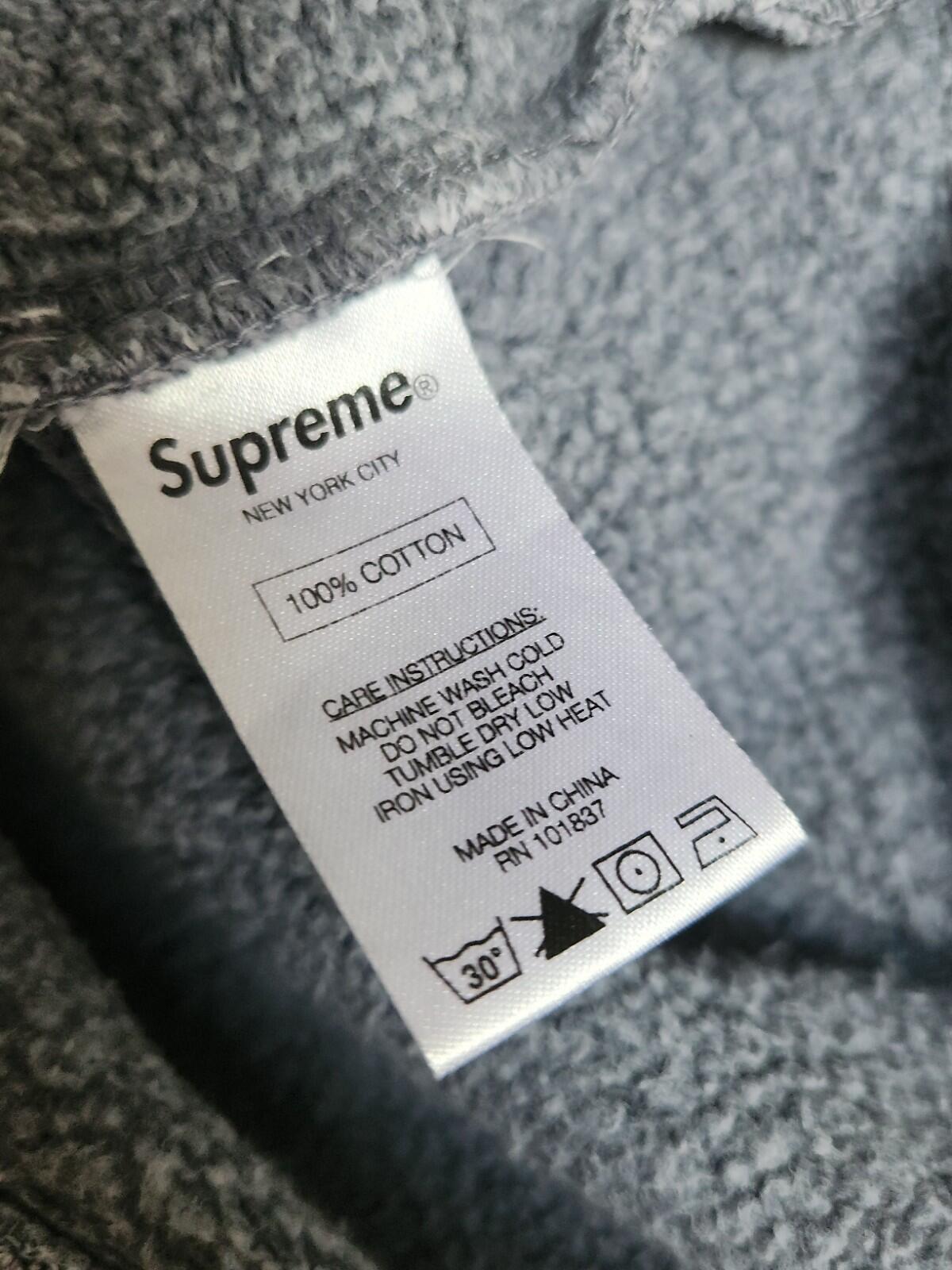 SS15 Supreme Over Dyed Hooded Sweatshirt black hoodie