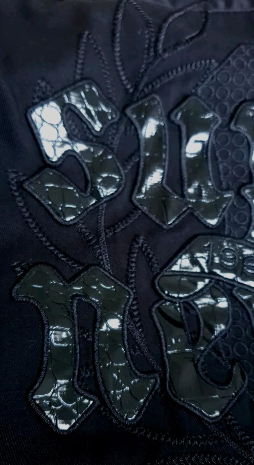 SS23 Supreme Croc Patch S/S Work Shirt Black Size L