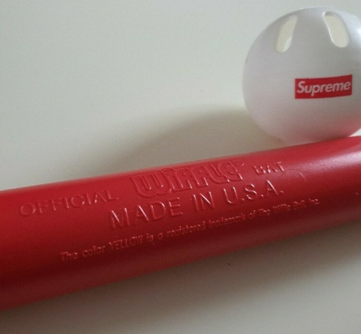 SS15 Supreme official Wiffle Ball & Bat set