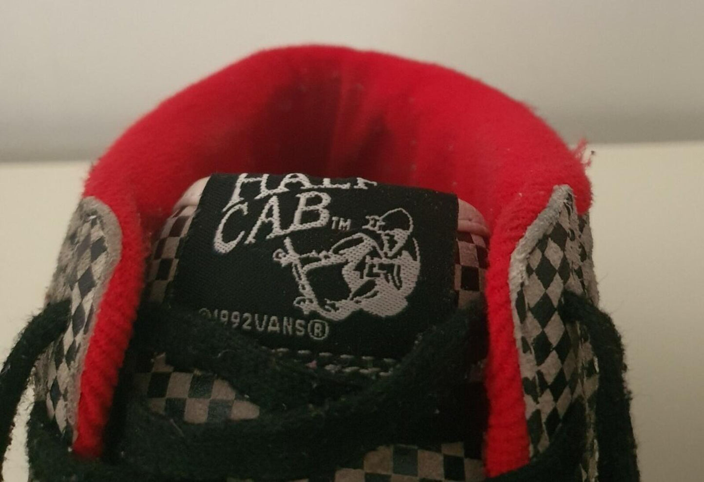 FW09 Supreme Vans Micro Check Half Cab US 8.5 UK 7.5 EUR 41