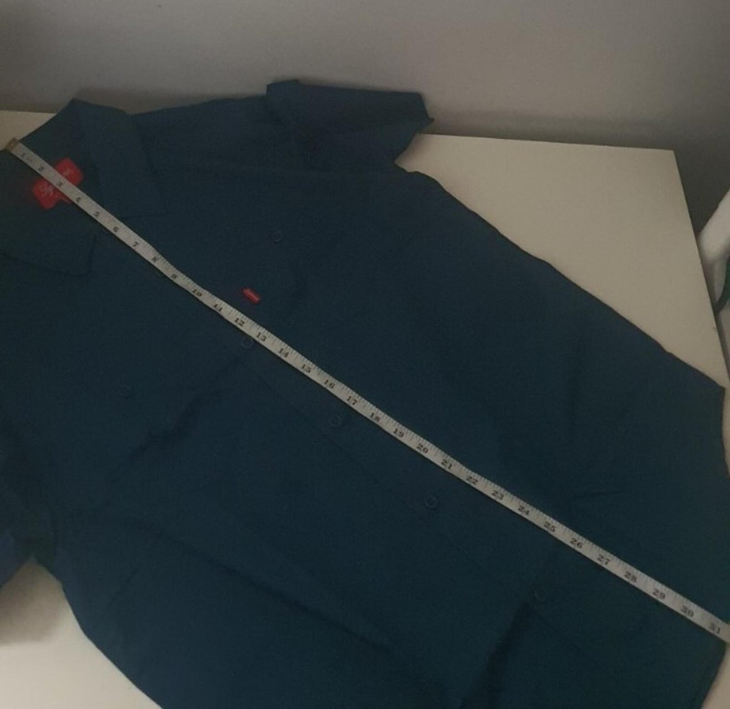 SS16 Supreme Virgin Mary Work S/S Shirt Blue Size M
