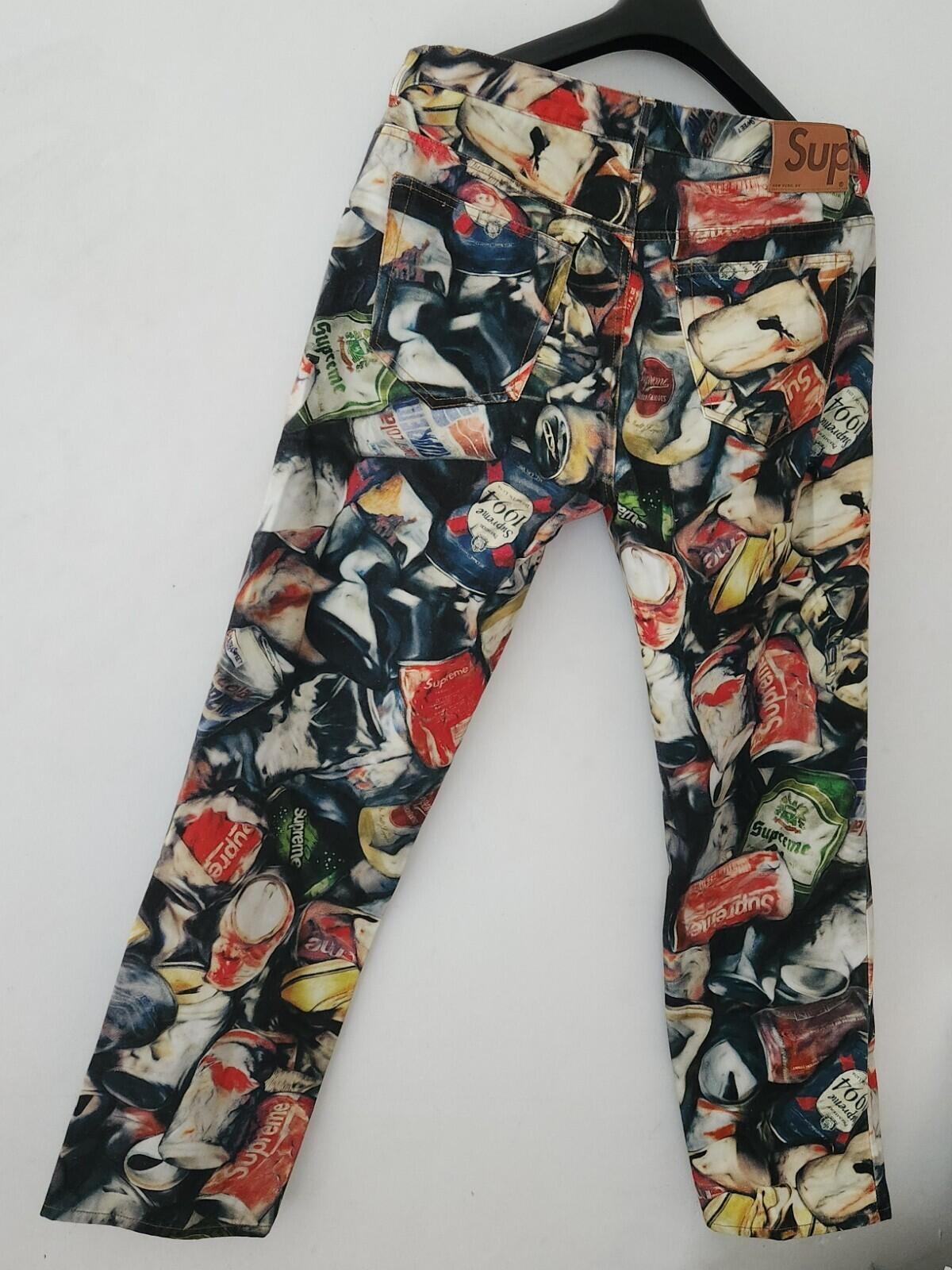 SS21 Supreme Cans regular jeans size 34 W34 L32 Cotton Trousers Pants