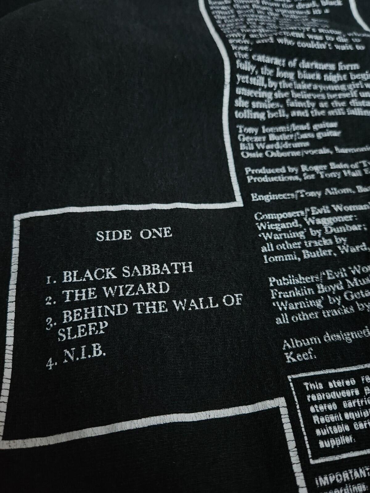 SS16 Supreme x Black Sabbath Kapuzenpullover Schwarz Größe S Hoodie