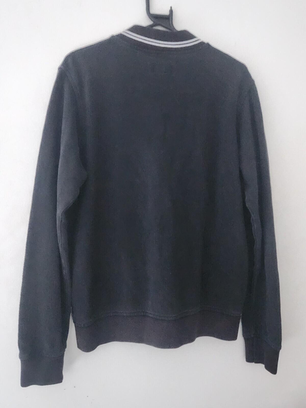 SS10 Supreme Court Zip-Up Sweatjacke M Medium Vintage 2010 Vintage Schwarz