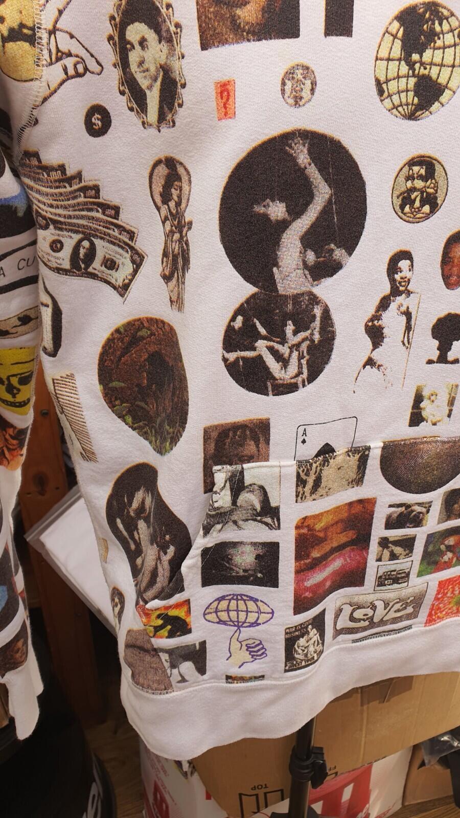 SS17 Supreme Thrills weißer Kapuzenpullover M Hoodie