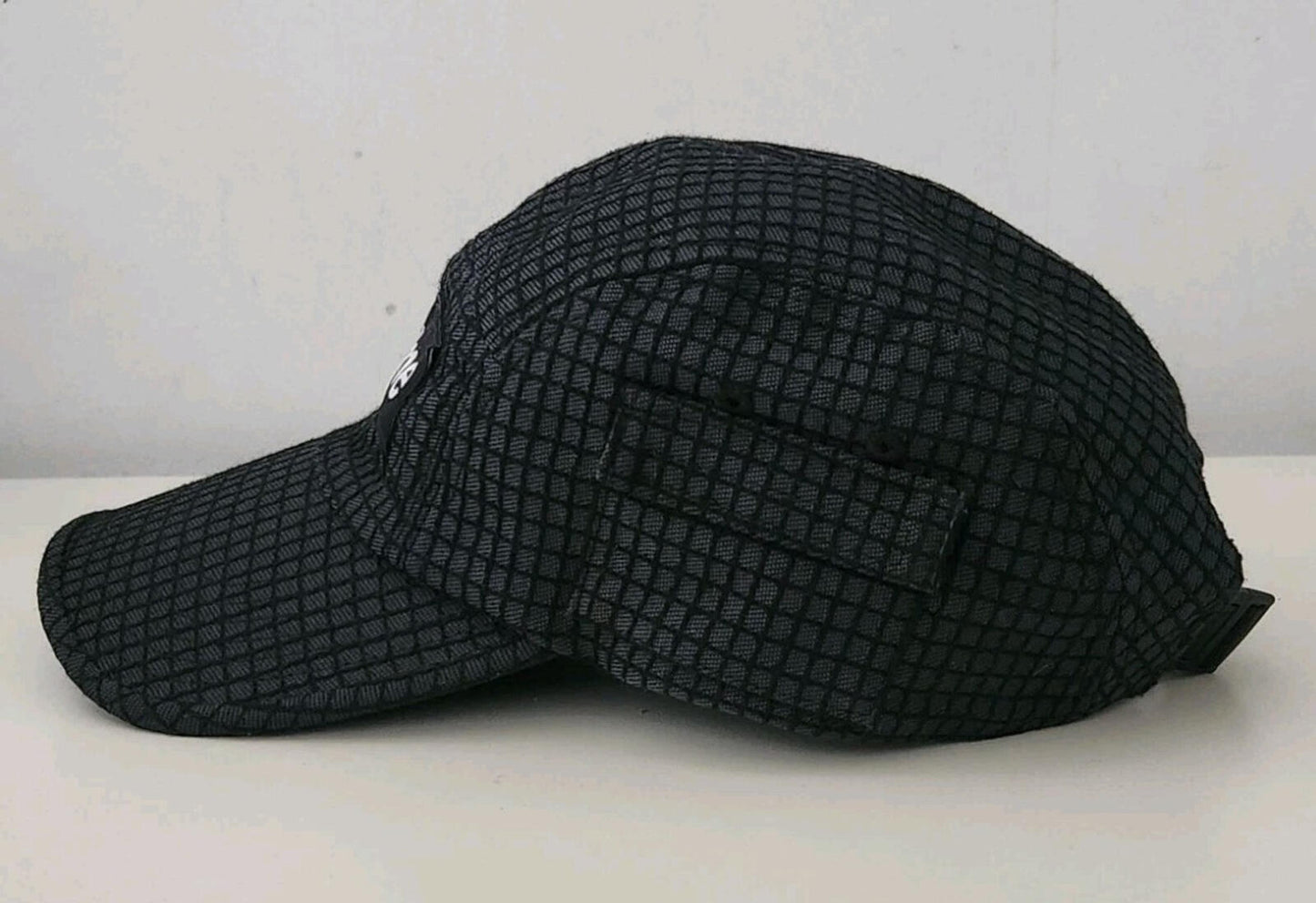 SS22 Supreme Denim Ripstop Camp Cap Black Hat Flap Patch Pocket
